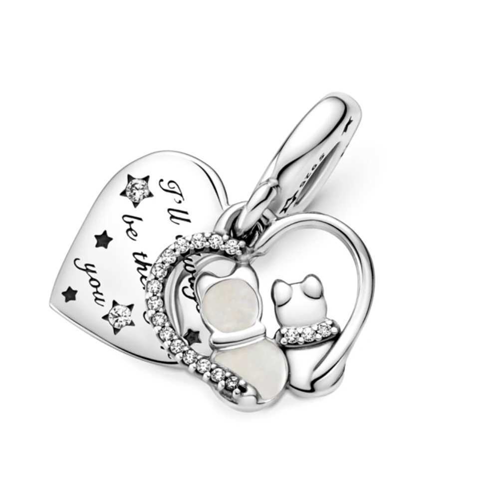 NEW 925 Sterling Silver Charm Fit Original Bracelet Accories Women Jewelry Warm Home Series Castle Baby Carriage WindmillXJ250607