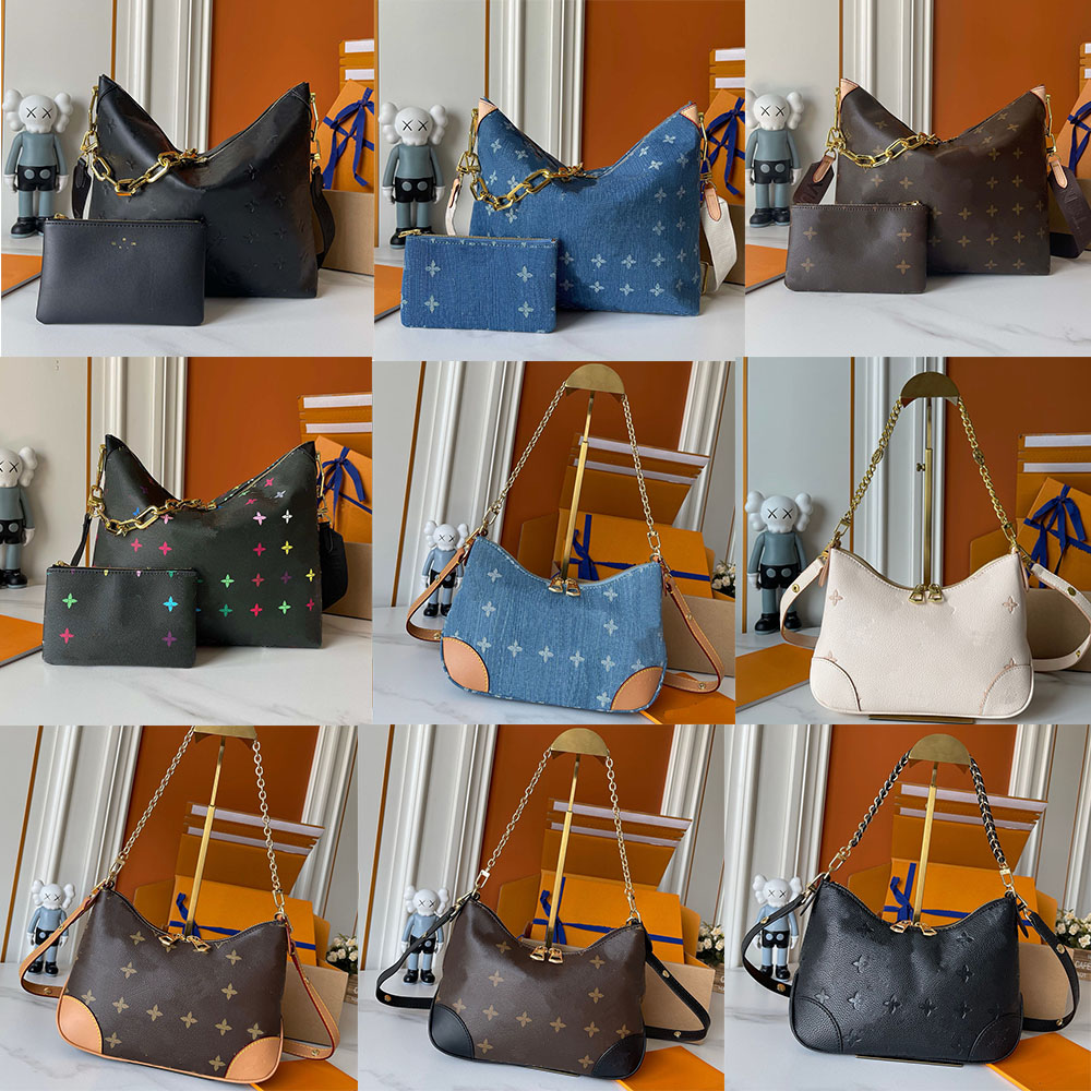 Denim Leather Bucket Bag Designer Bag Handbag Village Upstream Chain Shoulder Bag Women's Handbag Wallet High Quality Manufacturer Wholesale