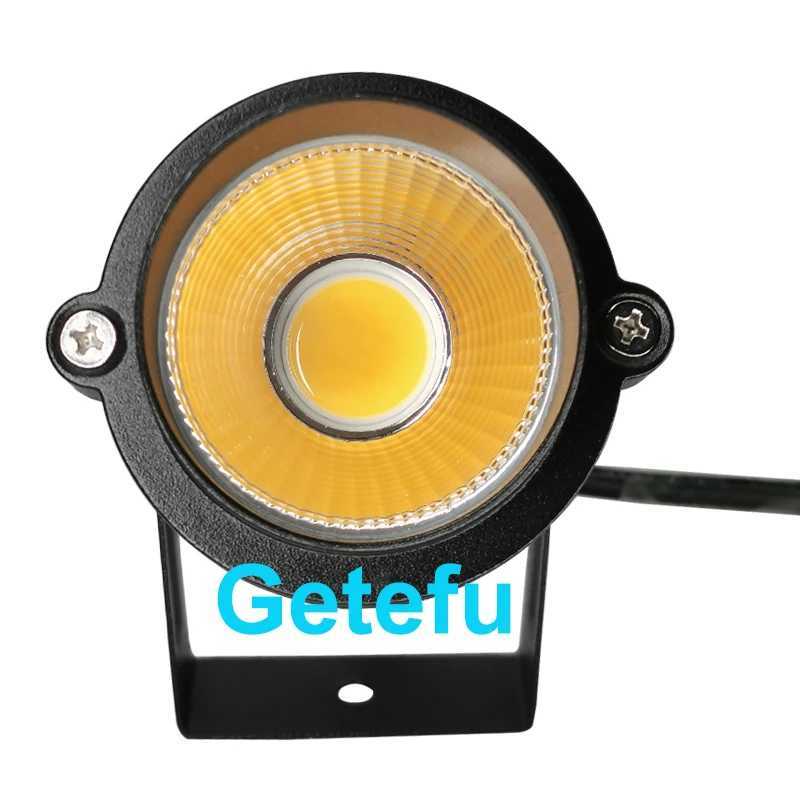 Dimming Outdoor LED Garden Lawn Light 10W Landscape Lamp Spike Waterproof DC12V Path Bulb Warm White Green Spot Lights 220V 110V W250607