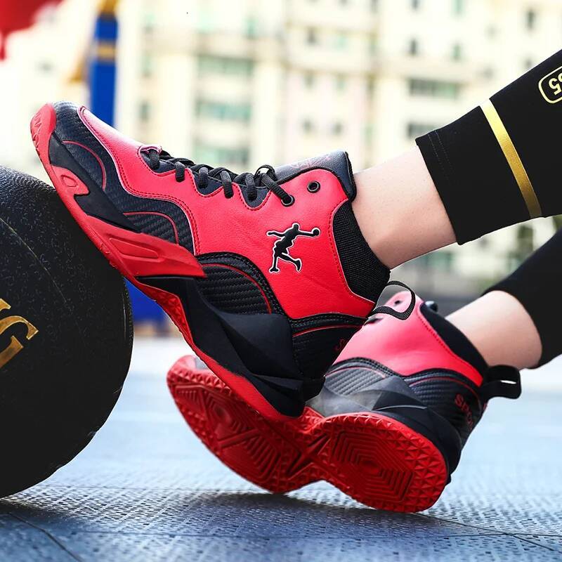 Ddmyoutdoor YH Profession Basketball For Men New Trend Basketbasll Sneakers S Shoes Non Slip Athletic Training Sport Boots Male Outdoor Shoes