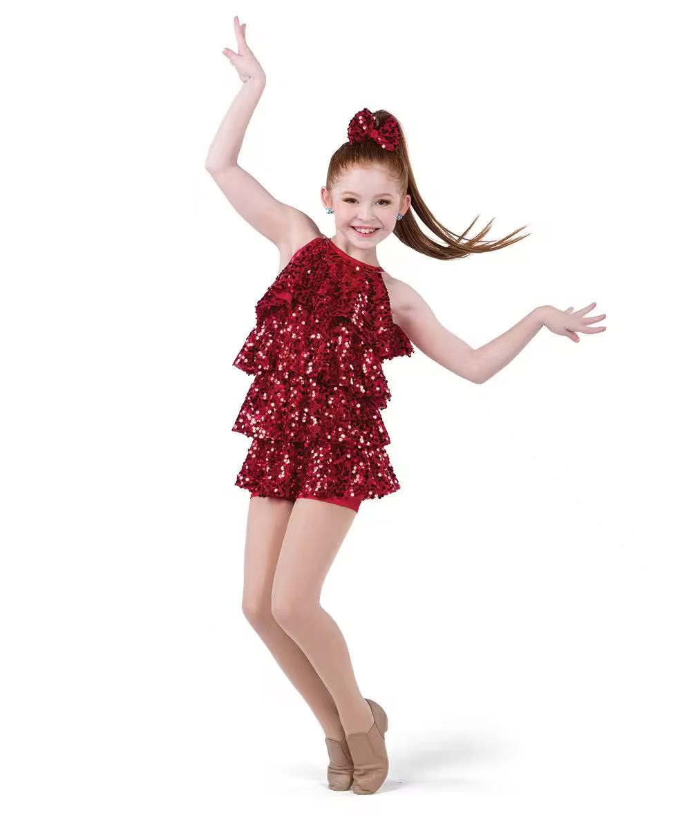 Kids Girls Lycra Modern Dance Ballet Leotard Training Wear Dance School Group Performance Retail & Wholesale Customised
