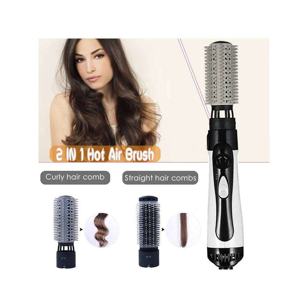 New Multi-Functional Hair Dryer Hot Air Professional Negative Ionic Ceramic Lightweight One Step Blow Brush Styling Tool