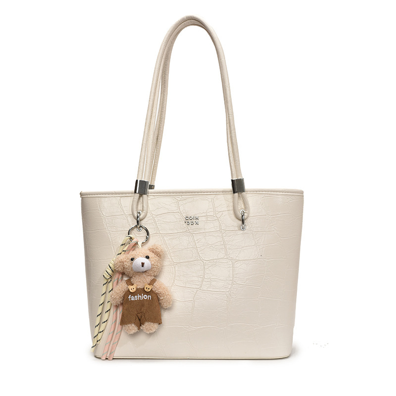 designer Casual Commuter Large Capacity Bag for Women 2025 New Summer Fashion Single Shoulder Underarm Bag Handheld Tote Bucket Bag