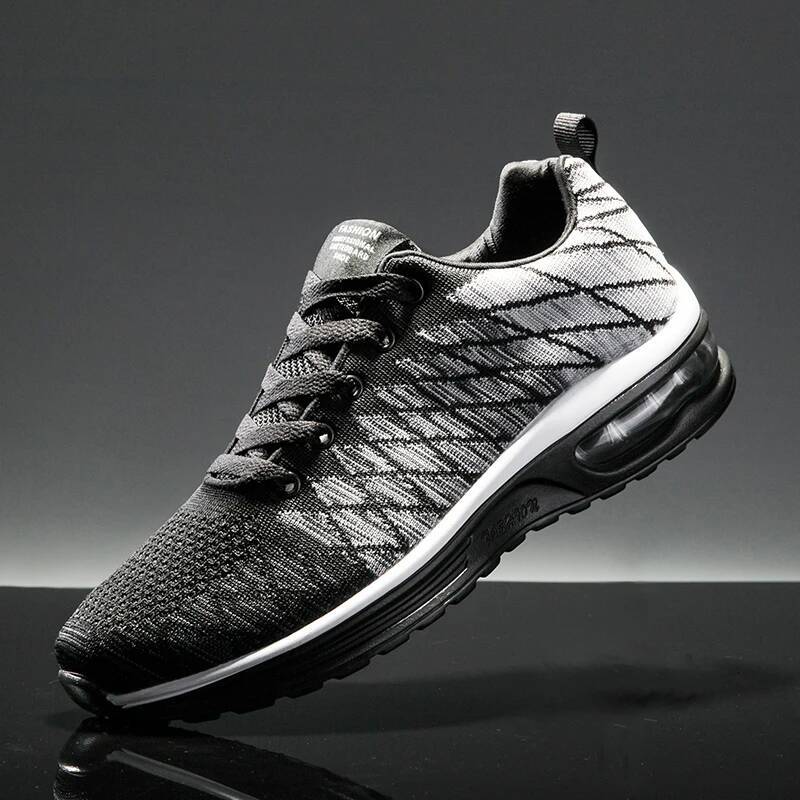 Ddmyoutdoor Sneakers Summer Fashion Lace Up Walking Shoe High Quality Male Casual Knit Breathable Flats Tennis Men S Shoes Outdoor Shoes