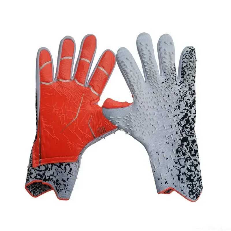 Soccer Goalkeeper Gloves 6/7/8/9/10 Football Gloves for Kids Youth and Adult Soccer Gloves Professional Protection Strong Grip XJ250606
