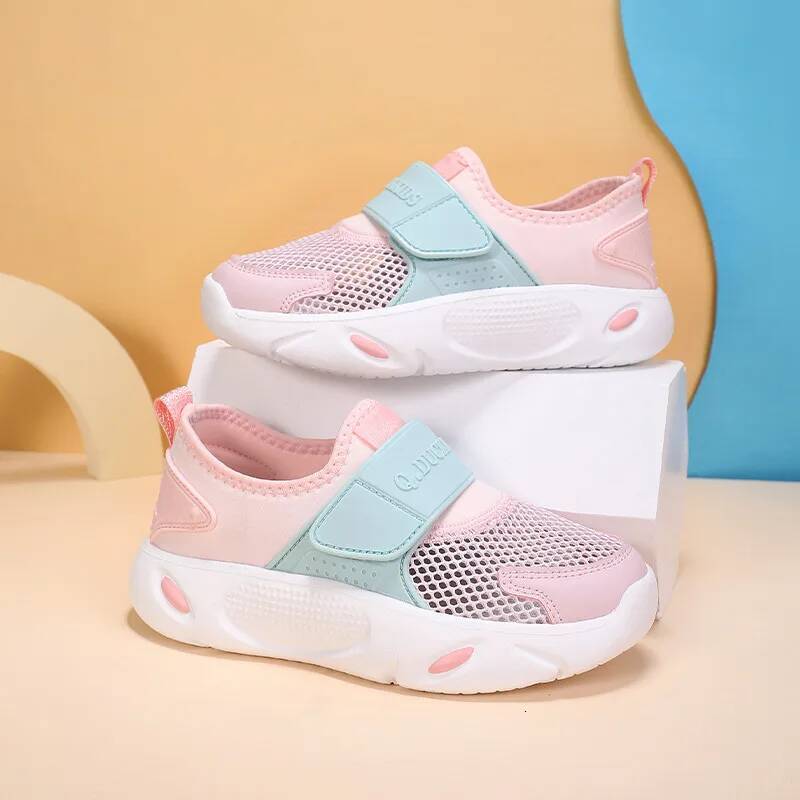 Ddmyoutdoor Original Running Trainers Breathable Mesh Childrens Fashion Sneakers Non Slip Sports Shoes Kids Zapatillas De Deporte Outdoor Shoes