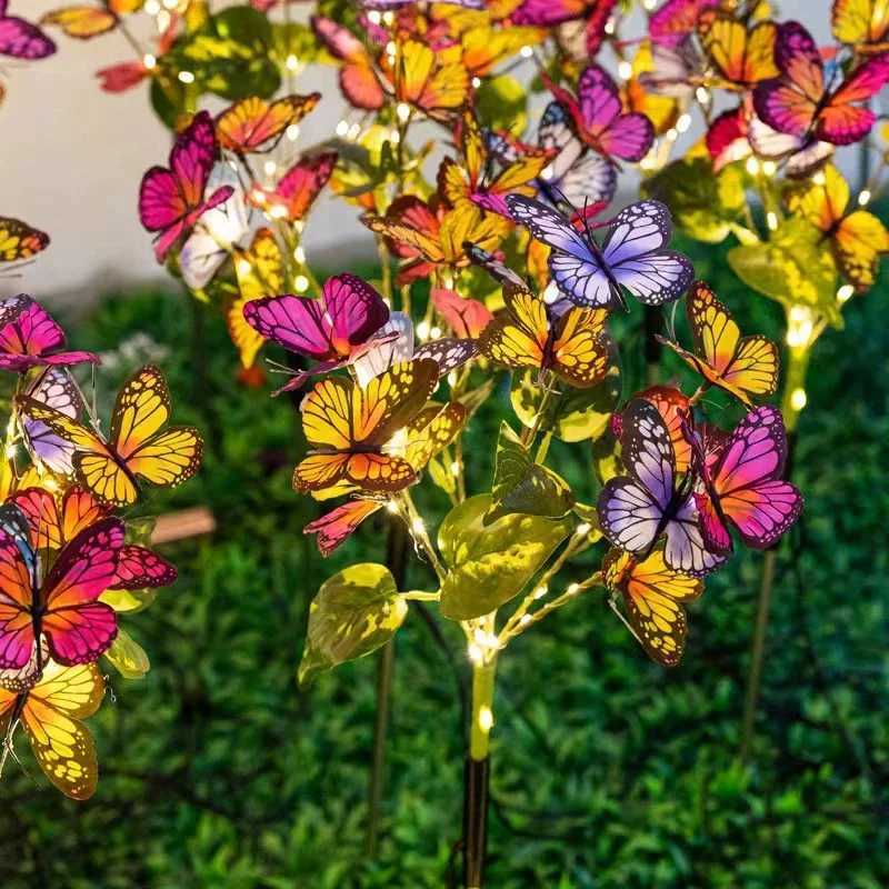 Garden Summer External Solar Lights Eternal Flower Sunflower LED Solar Lawn Lamp Festival Outdoor Wedding Camping Party DecorationXJ250606