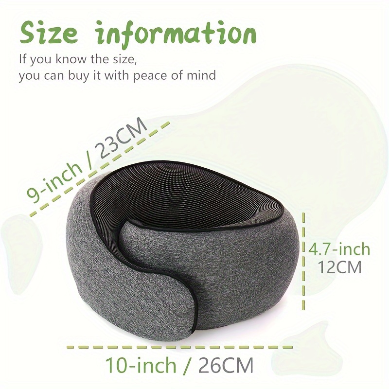 Travel portable sleeping artifact adjustable pillow long-distance plane high-speed rail car neck pillow neck pillow cervical pillow