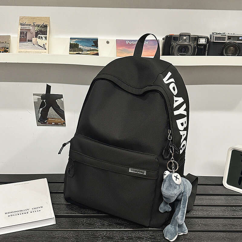 Men's Simple Large Capacity New Korean Style Travel Women's Casual Trendy College Student Backpack