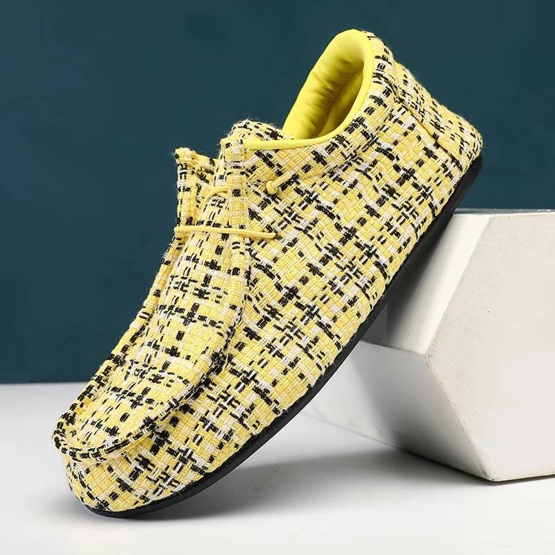 Ddmyoutdoor Man S Sneakers Canvas Casual Comfort Loafers For Men Lightweight Driving Walking Male Lazy Flat Shoes Outdoor Shoes