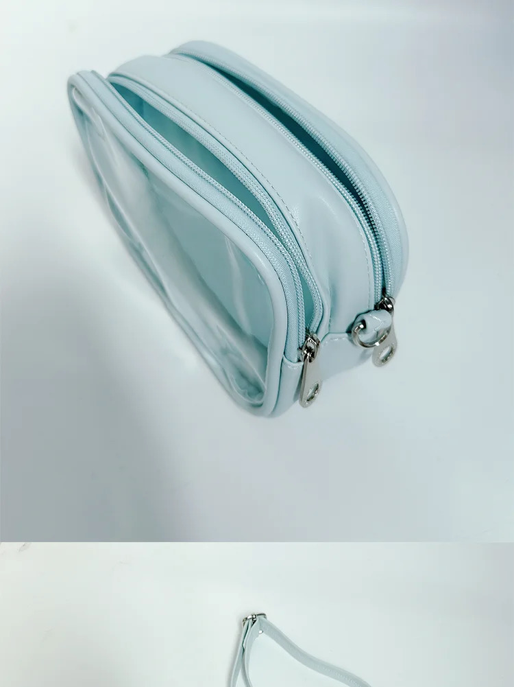 Ita Bag All Match Cute Solid Summer Transparent Crossbody s Girls Simple Display Doll Shoulder Teenage Bolsos Bag 250605