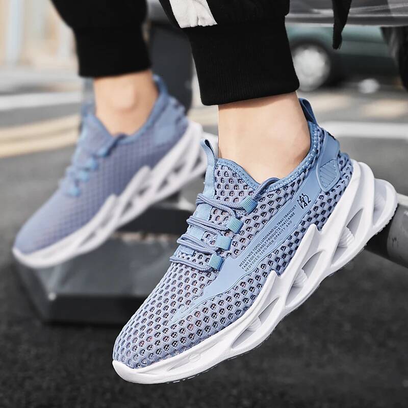 Ddmyoutdoor Summer Brand Men Breathable Mesh Lightweight Walking Sport Male Tennis Sneakers Outdoor Running Masculino Shoes Outdoor Shoes