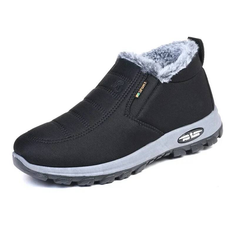 Ddmyoutdoor Winter Snow Casual Slip On Ankle Boots Warm Fur Comfortable Sneakers Non Slip Botas Men Shoes Zapatos Hombre Outdoor Shoes