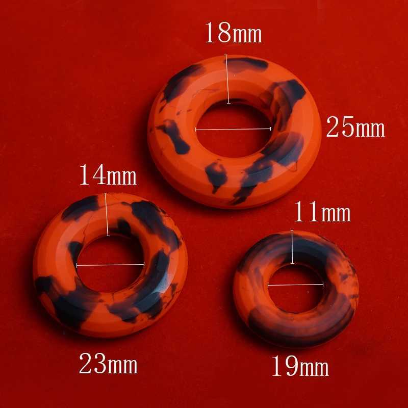Delayed Ejaculation Dick Erection Penis Ring Liquid Silicone Semen Cock Ring Cockring Sex Toys For Men Testicles Ball Stretcher XJ250607