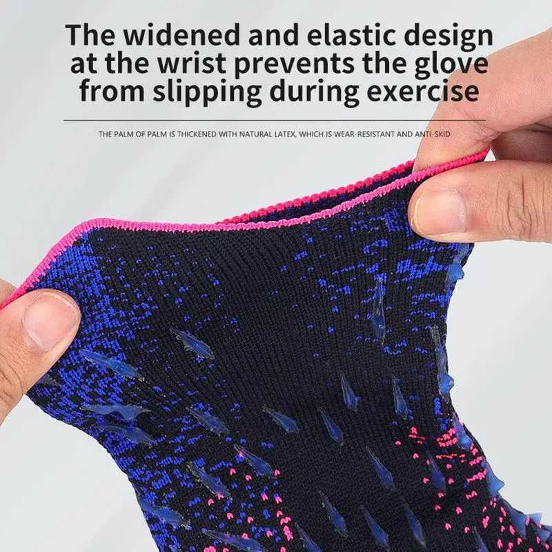 New Latex Football Goalkeeper Gloves Thickened Football Professional Protection Goalkeeper Soccer Goalie Gloves Adults Teenager XJ250606