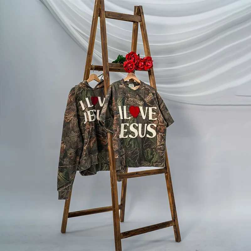 2025 Fashion Vintage Still Loves You Letter Embroidery Camo Short Sleeve T Shirt Y2K Harajuku Gothic Men Women Punk Streetwear W250607