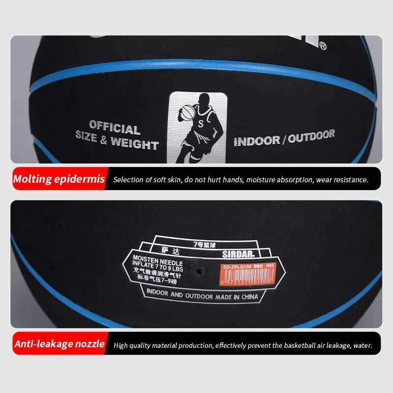 SIRDAR Authentic basketball size 7 size 5 ultra fiber suede outdoor indoor sports PU training mens and womens basketball XJ250606