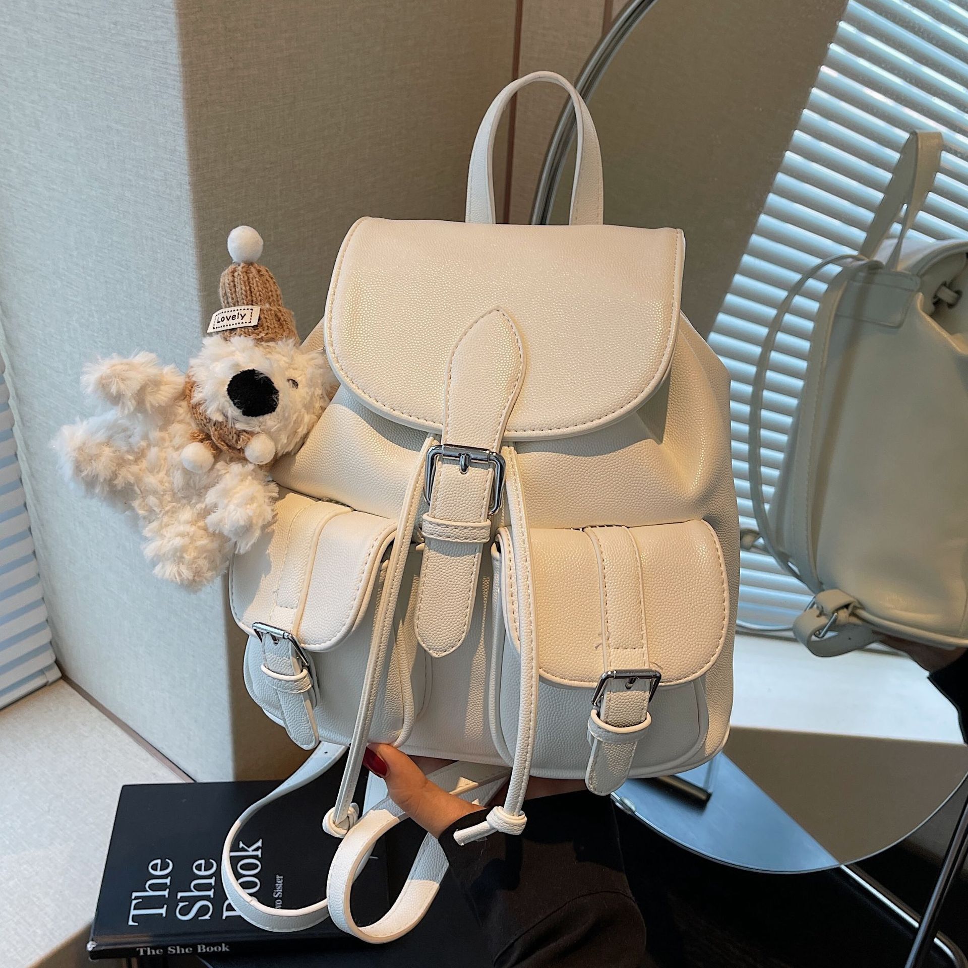 designer Fashion Handheld Bucket Bag for Women 2025 Summer New Fresh Simple Casual Shoulder Bag High-end Double Shoulder Bag