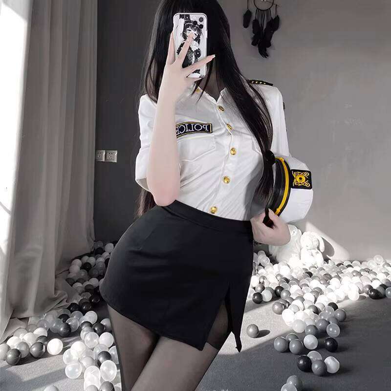 Erotic Lingerie Uniform Temptation Pure Desire Clothing Female Set Flirtation Hot Bed Passion