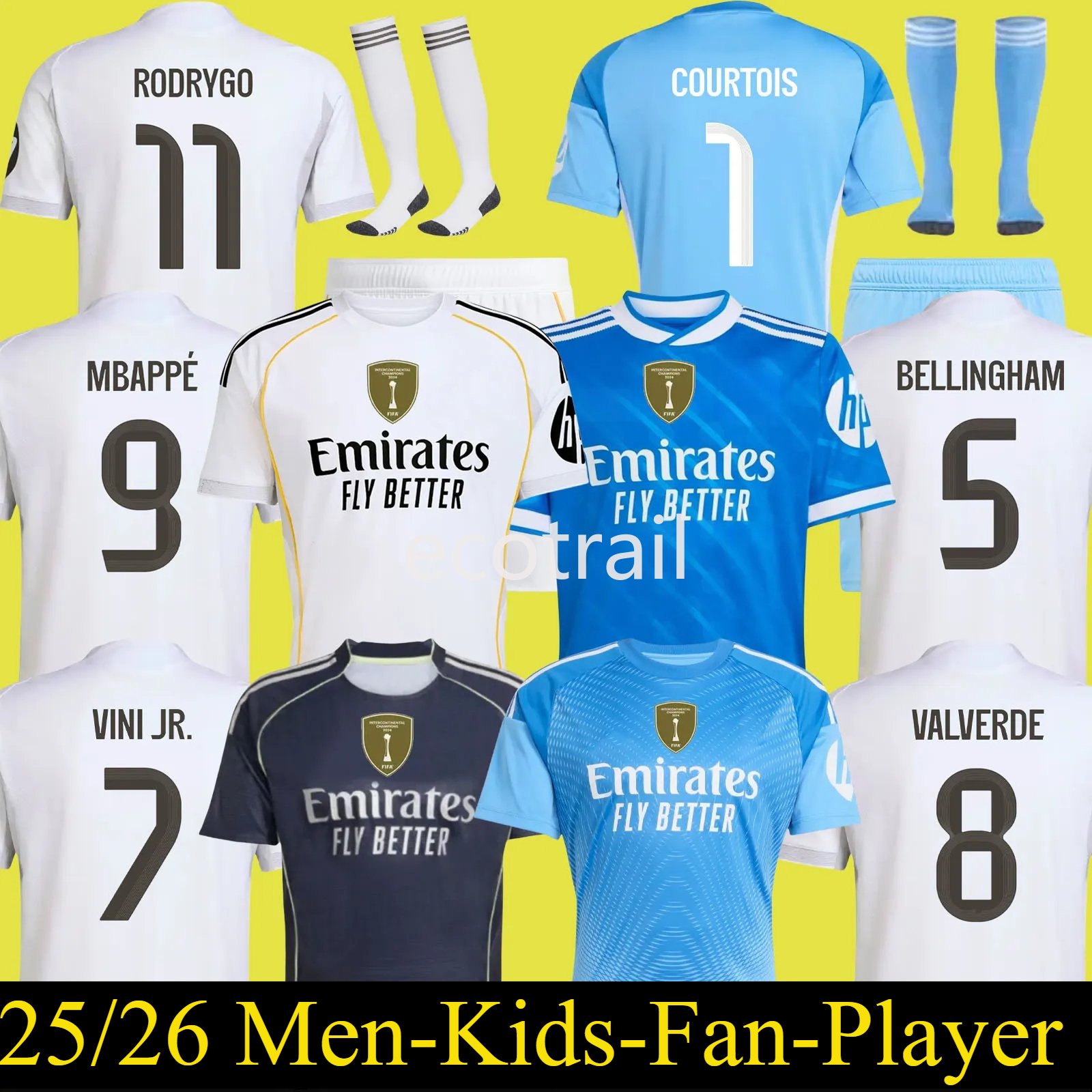 2024 2025 soccer jerseys 25 26 Real 4Th MadriDS football shirt CAMAVINGA Mbappe MODRIC VALVERDE Fourth camiseta men kids uniforms VINI JR BELLINGHAM ARDA GULER