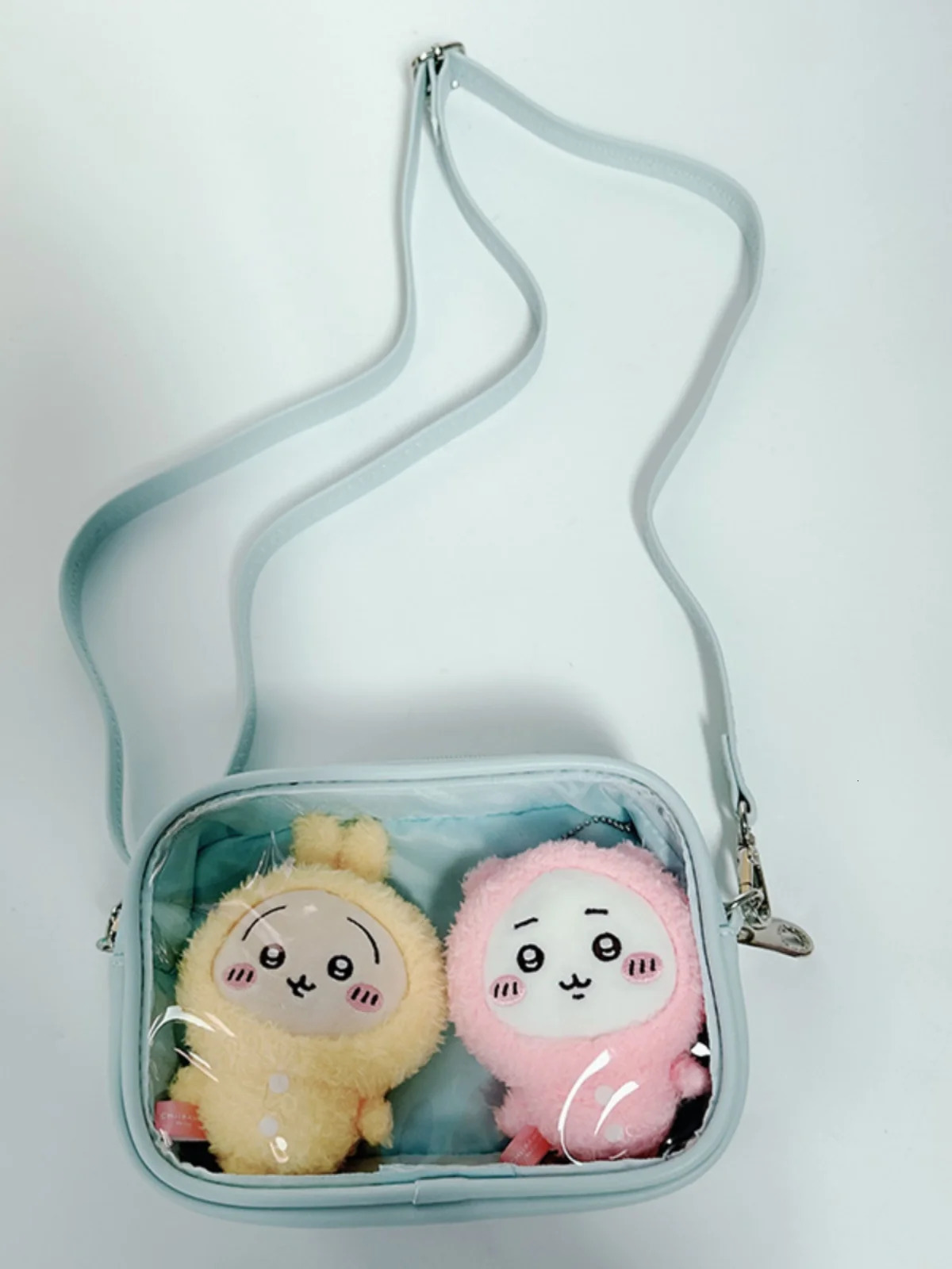 Ita Bag All Match Cute Solid Summer Transparent Crossbody s Girls Simple Display Doll Shoulder Teenage Bolsos Bag 250605