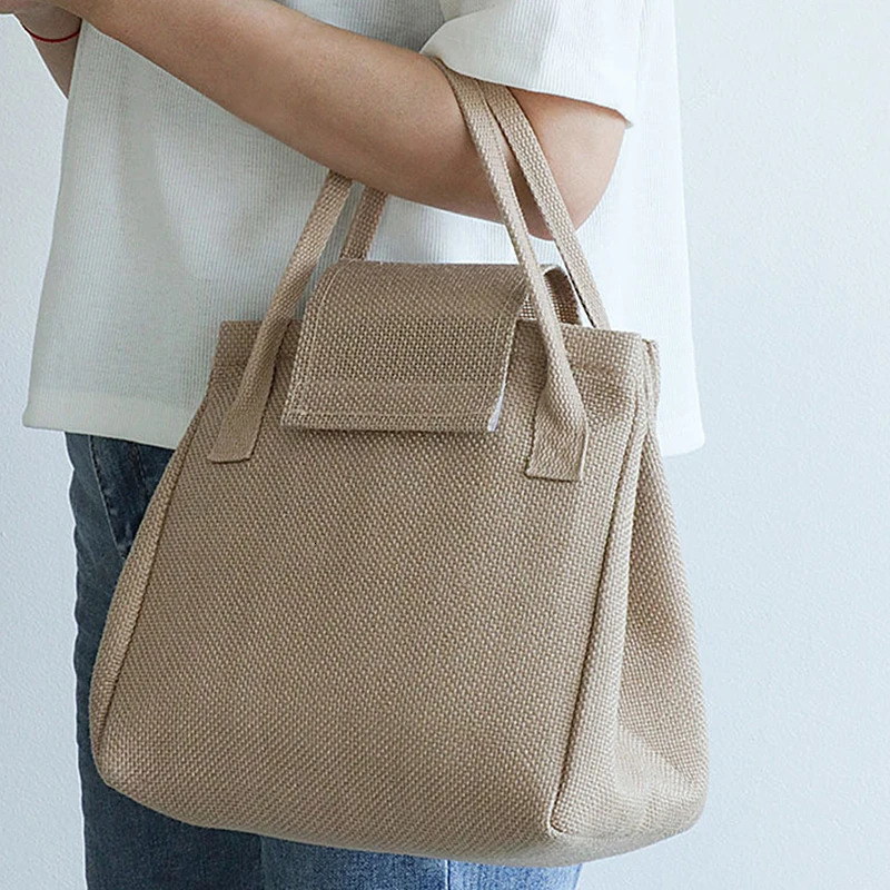 Japanese High Capacity Portable Lunch Thermal Bag Picnic School Travel Insulated Food Container Bento Cooler Tote Storage Bag 250606