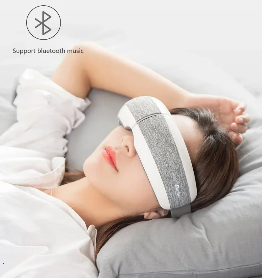 Mijia Smart Eye Massager Music 40 Degree Compress 4 Modes Press Foldable Eye Relax Massager Eye Mask 250603