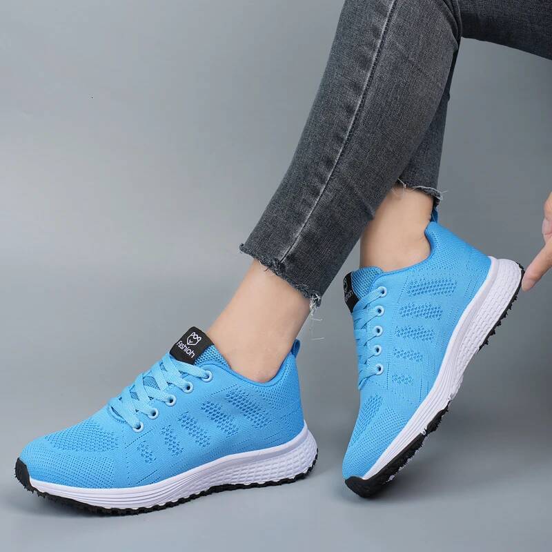 ddmyoutdoor Women Summer Breathable Mesh Sneakers Running Sports Shoes Casual Plus Size Comfortable Walking Female Vulcanize Shoe Outdoor Outdoor Shoe