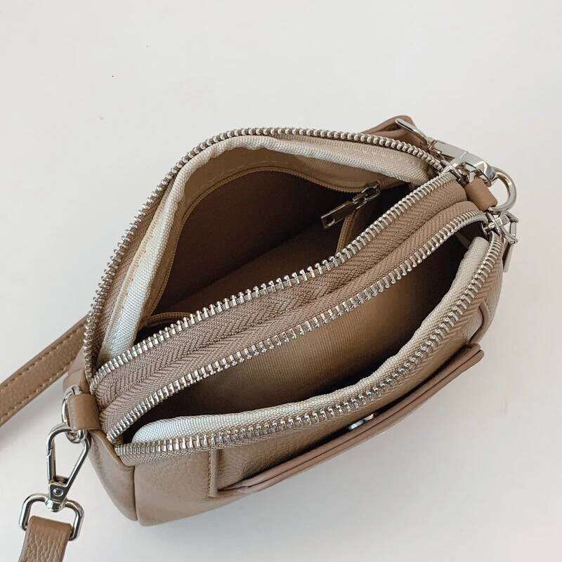 LEFTSIDE Small PU Leather Crossbody Bags For Women 2025 New In Trend Retro Fashion Shoulder Bag Females Handbags And Purses