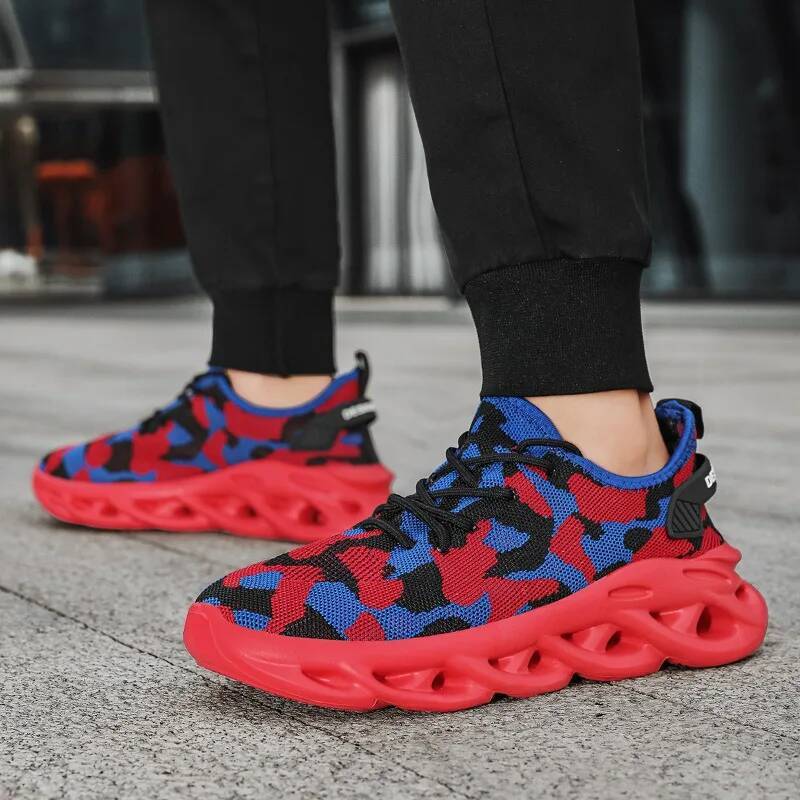 Ddmyoutdoor MAEDEF Running Men Breathable Sneakers Non Slip Workout Lightweight Gym Training Footwear Soft Sole Walking Shoes Outdoor Shoes