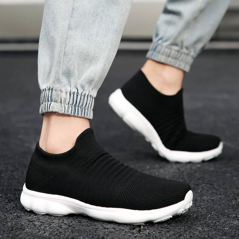 ddmyoutdoor Women Outdoor Hiking Summer Breathable Sports Mesh Lightw Soft Sole Travel Couple Walking Casual Elastic Socks Shoes Large Size Outdoor Sh