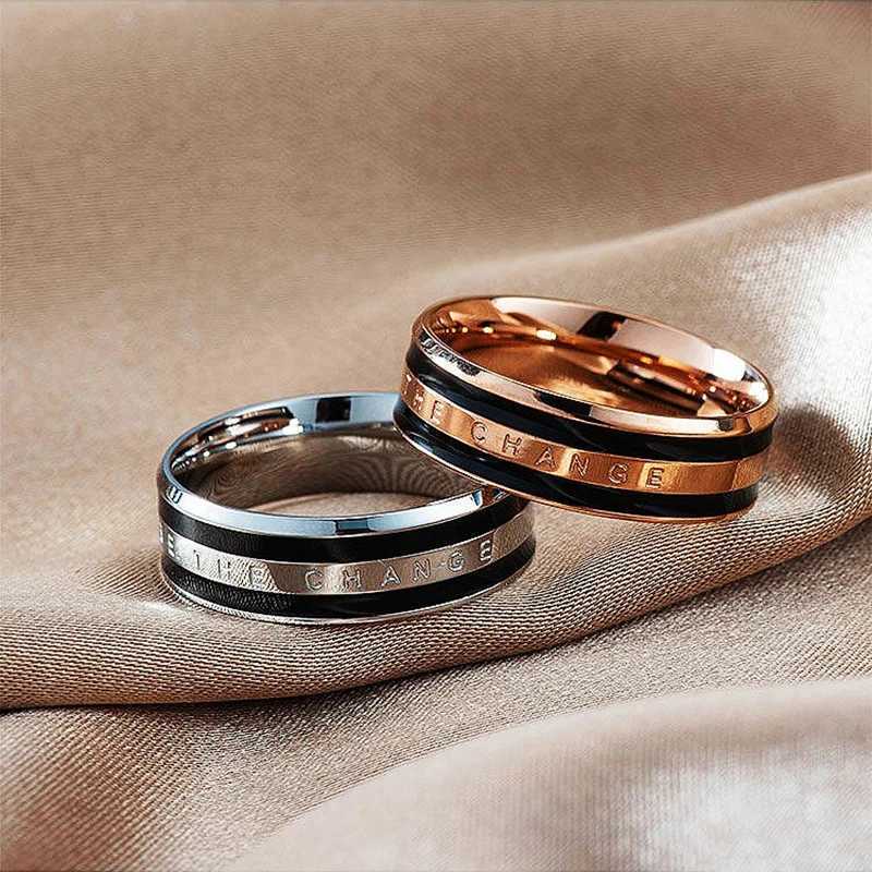 Couple Ring for Men Women Multicolor Wide Ceramics Titanium Steel Finger Accessories Jewelry Lover Gift (R016) W250606
