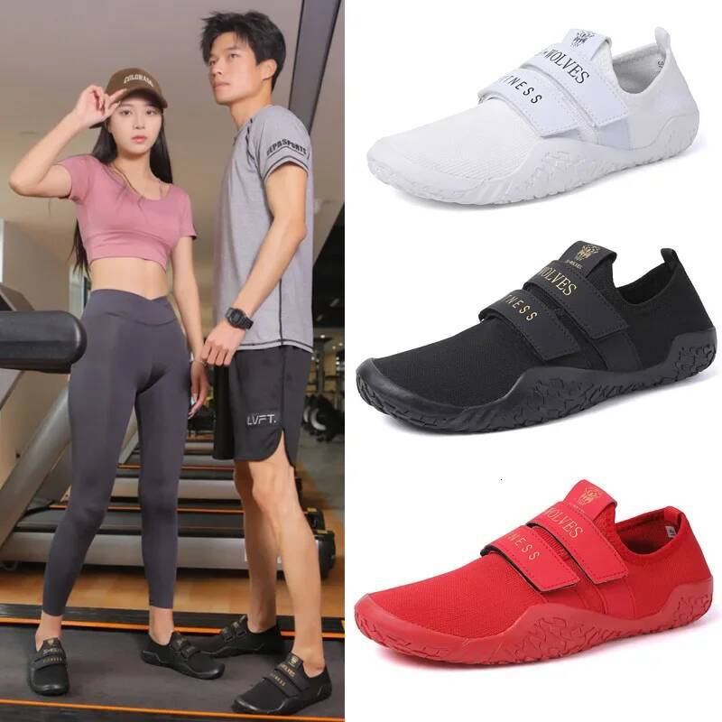 Ddmyoutdoor Unisex Powerlifting Deadlift Yoga Gym Beach Sports Shoes Sumo Sole Portable Sneakers Soft Bottom Training Footwear Non Slip Outdoor Shoes
