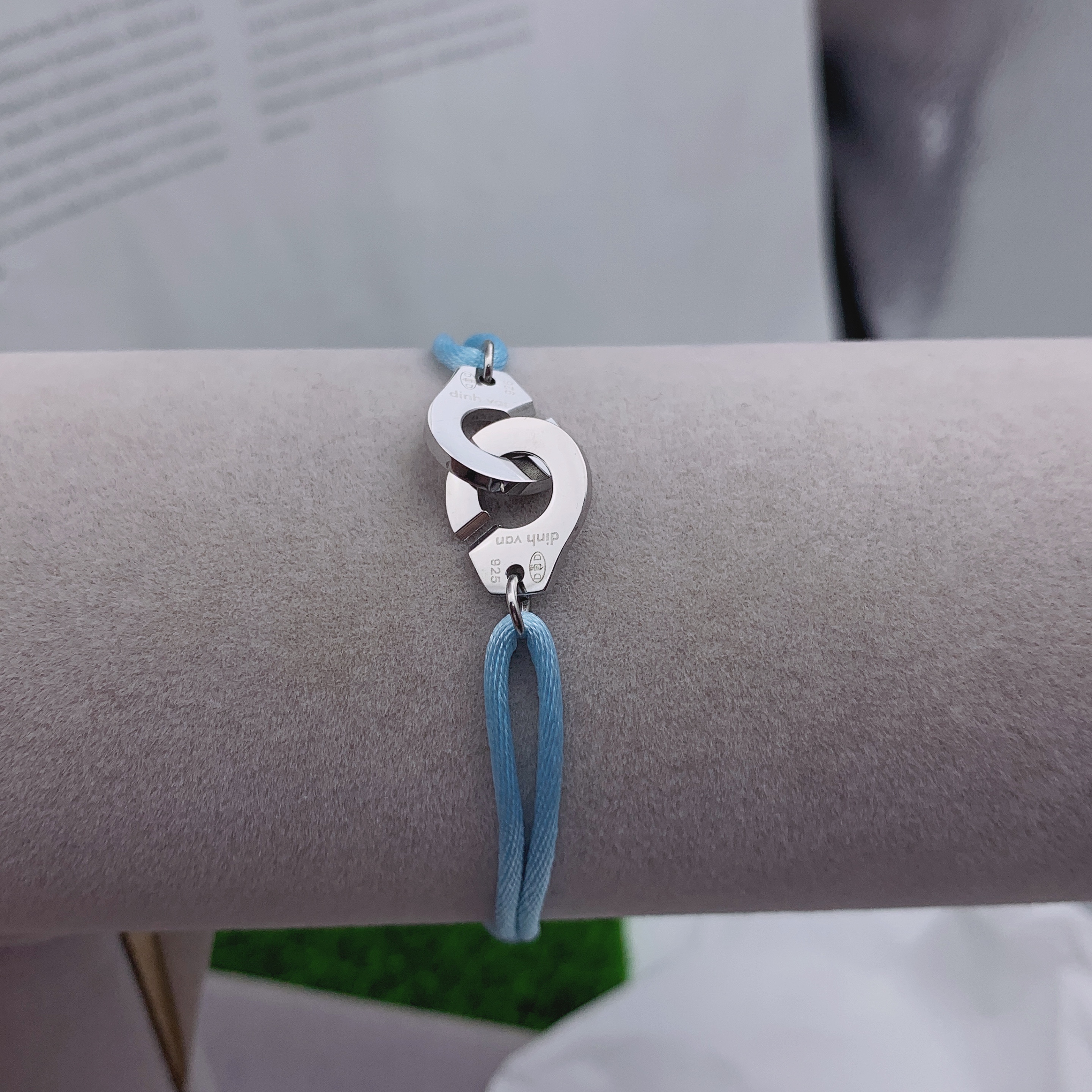 FewDook 2025 High Quailty Adjusstable Rope Stainless Steel Handcuff Bracelet Menottes Bijoux Corde Bracelet For Men Women Jewelry