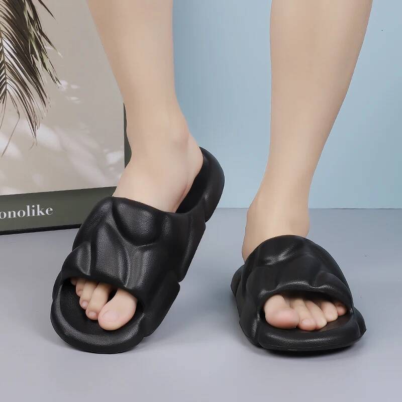 Ddmyoutdoor Men Women Flat Bottom Bathroom Slippers Fashion Soft Sole EVA Indoor Couple Sandals Summer Non Slip Flip Flops Home Shoes Beach outdoor sh