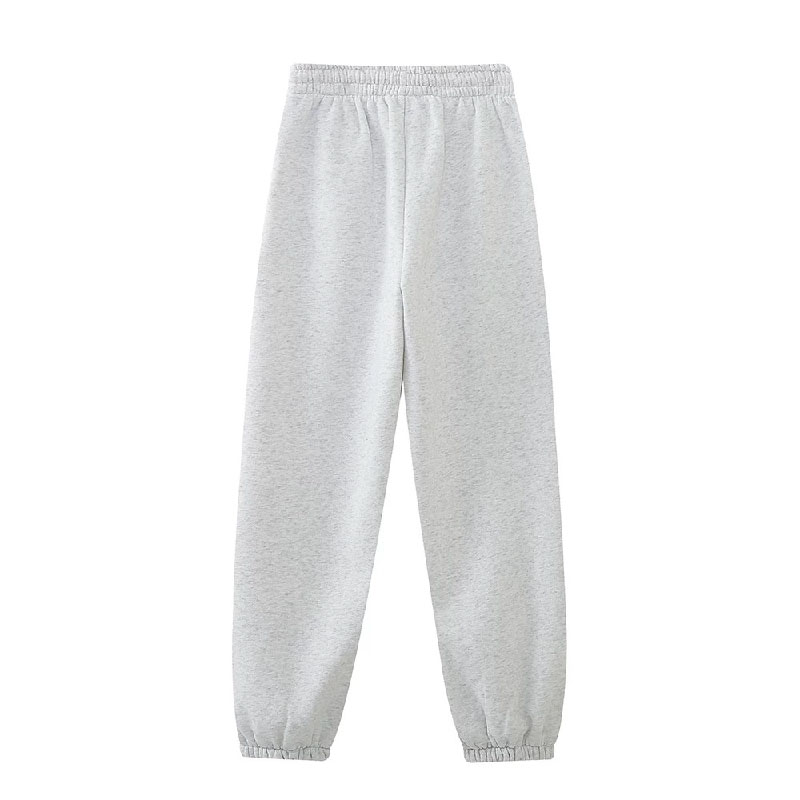 Chic Unisex Long-Sleeve Pullover Top & Pants Combo: Stylish Comfortable Attire Ideal For Daily Life