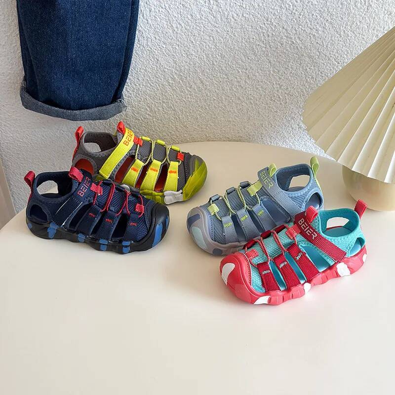 Ddmyoutdoor Outdoor Sneakers For Children Summer New Fashion Child Sandals Big Size Comfortbale Non Slip Beach Sports Shoes Kids Outdoor Shoes
