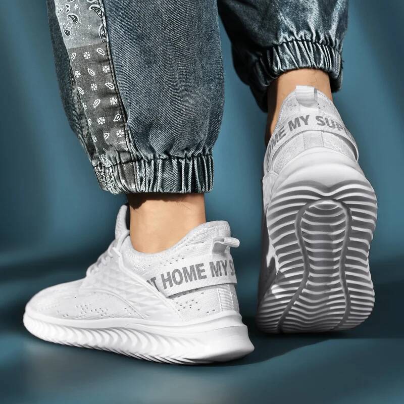 Ddmyoutdoor Summer Men S Breathable Flat Sports Lightweight Outdoor Training Anti Odor Comfortable Casual Running Shoes Tennis For Outdoor Shoes