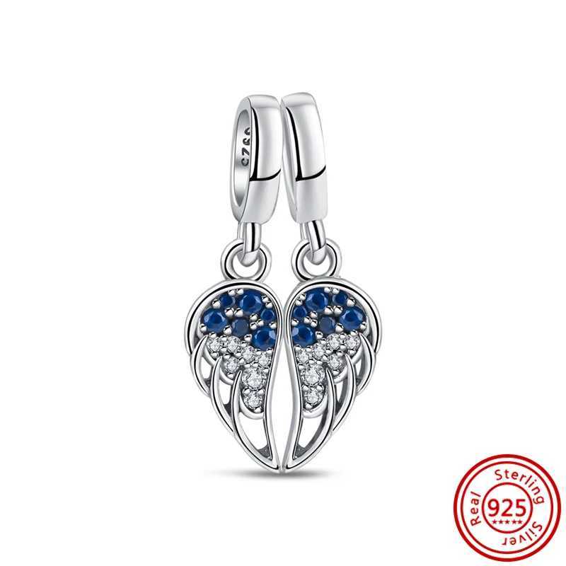 Hot Sales Fit Pantaro Original Bracelets Fashion Winged Chameleon Eyes S925 Silver Charms Beads Fine Birtay Jewelry For WomenXJ250607