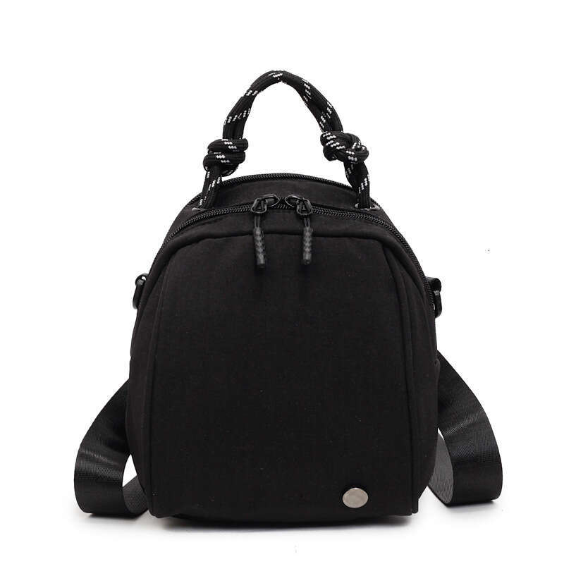 Lightweight Waterproof Simple Handbag 2025 New Women's Design Versatile Double Shoulder Shell Bag Mommy Backpack
