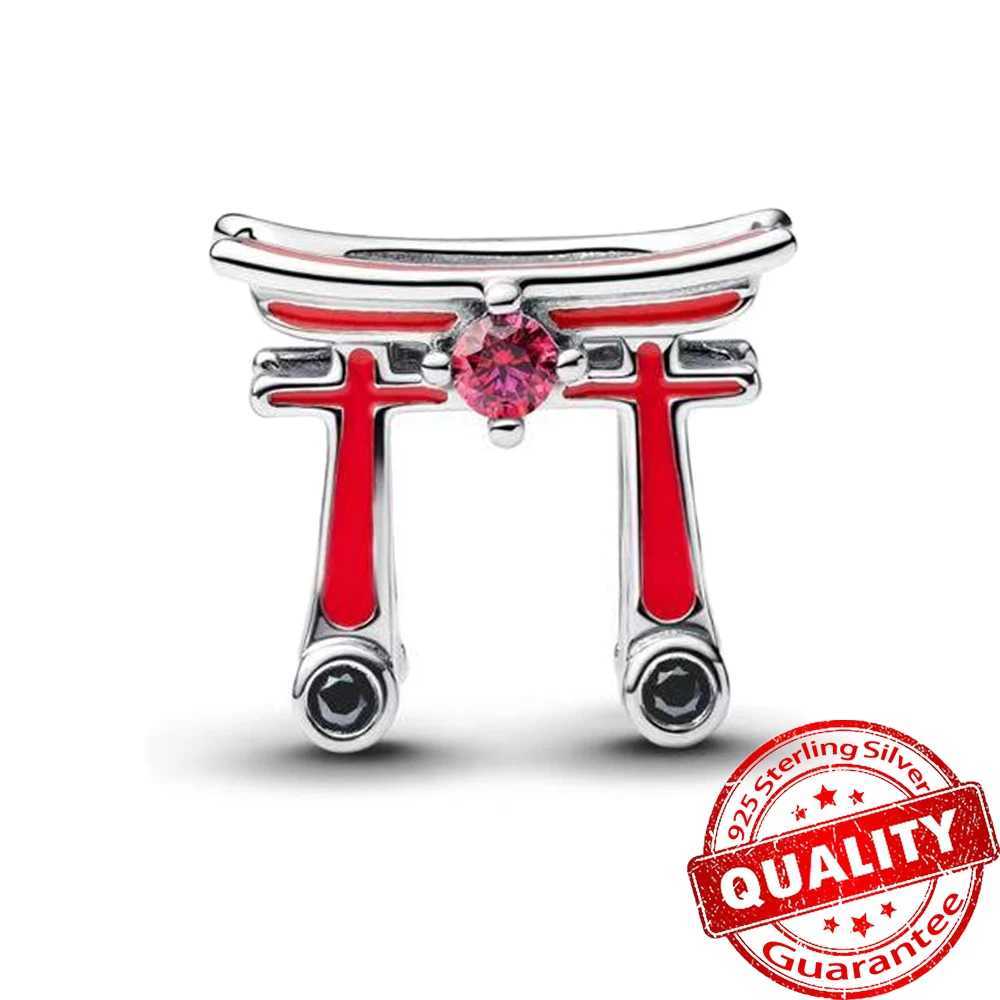 Summer 925 Sterling Silver Ocean Blue Pave Clip Blooming Peach Blood Red Rose Charm Fit Original Bracelet Necklace Jewelry XJ250607