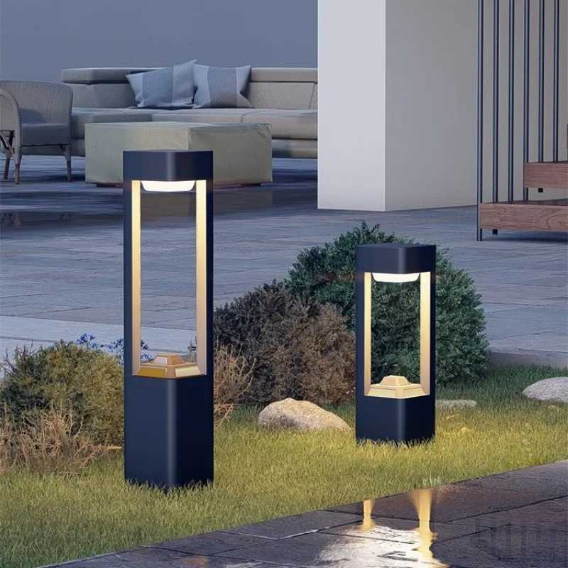 Solar Powered Outdoor Landscaping Path Lights Lawn Light for Garden Yard Patio Terrace W250607