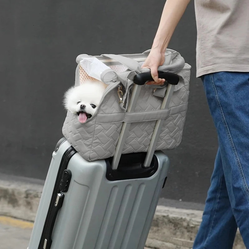 Pet Bag Dog Go Out Portable Backpack Cat Travel Messenger Bag Car Washable Puppy Tote Safety 250603