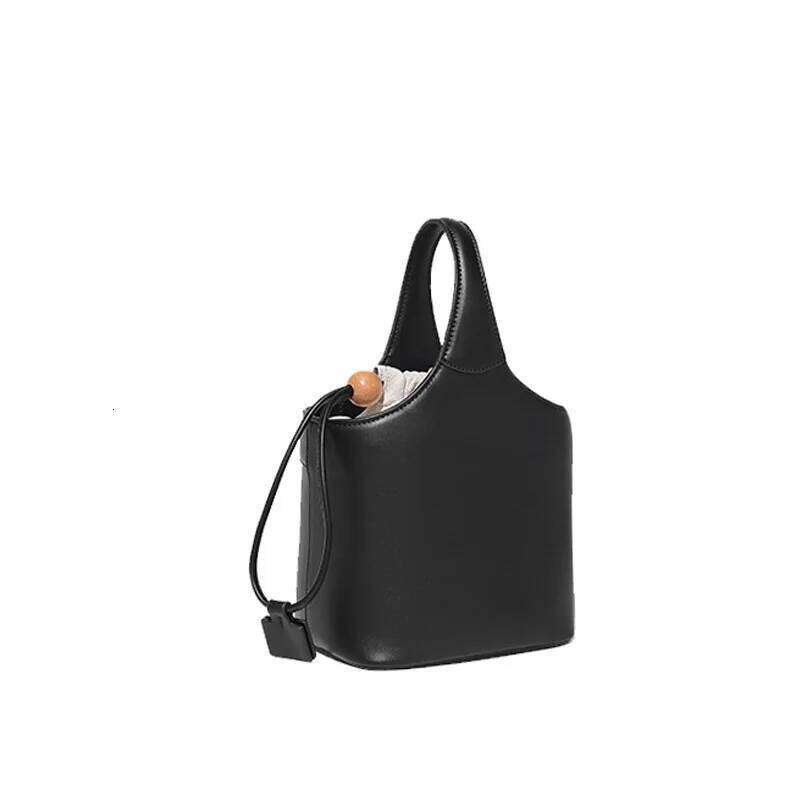 2025 New Crossbody Bucket High-Grade Niche Leather Simple Shoulder Women's Designer Bag