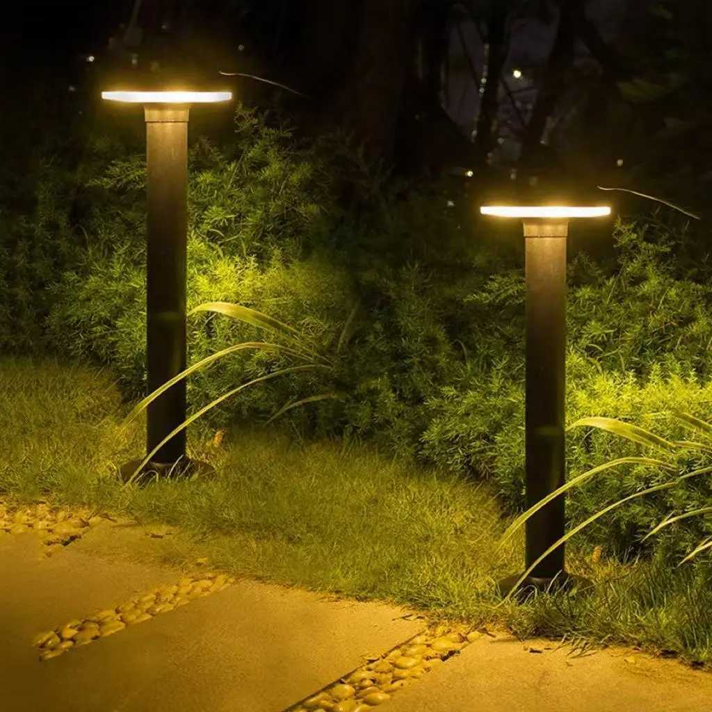 Outdoor Waterproof IP65 10W LED Lawn Lamp 30CM 60CM New Style Aluminum Pillar Garden Path Square Landscape Lawn Lights AC85-265V W250607