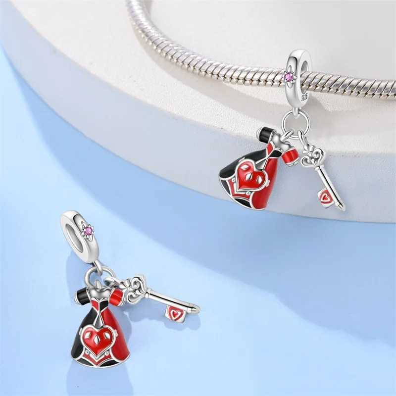 Fairy Tale Charms 925 Silver Rabbit Rose Robot Castle Prince Beads Fit 3mm 925 Original Bracelets DIY Jewelry Birthday Gift XJ250607