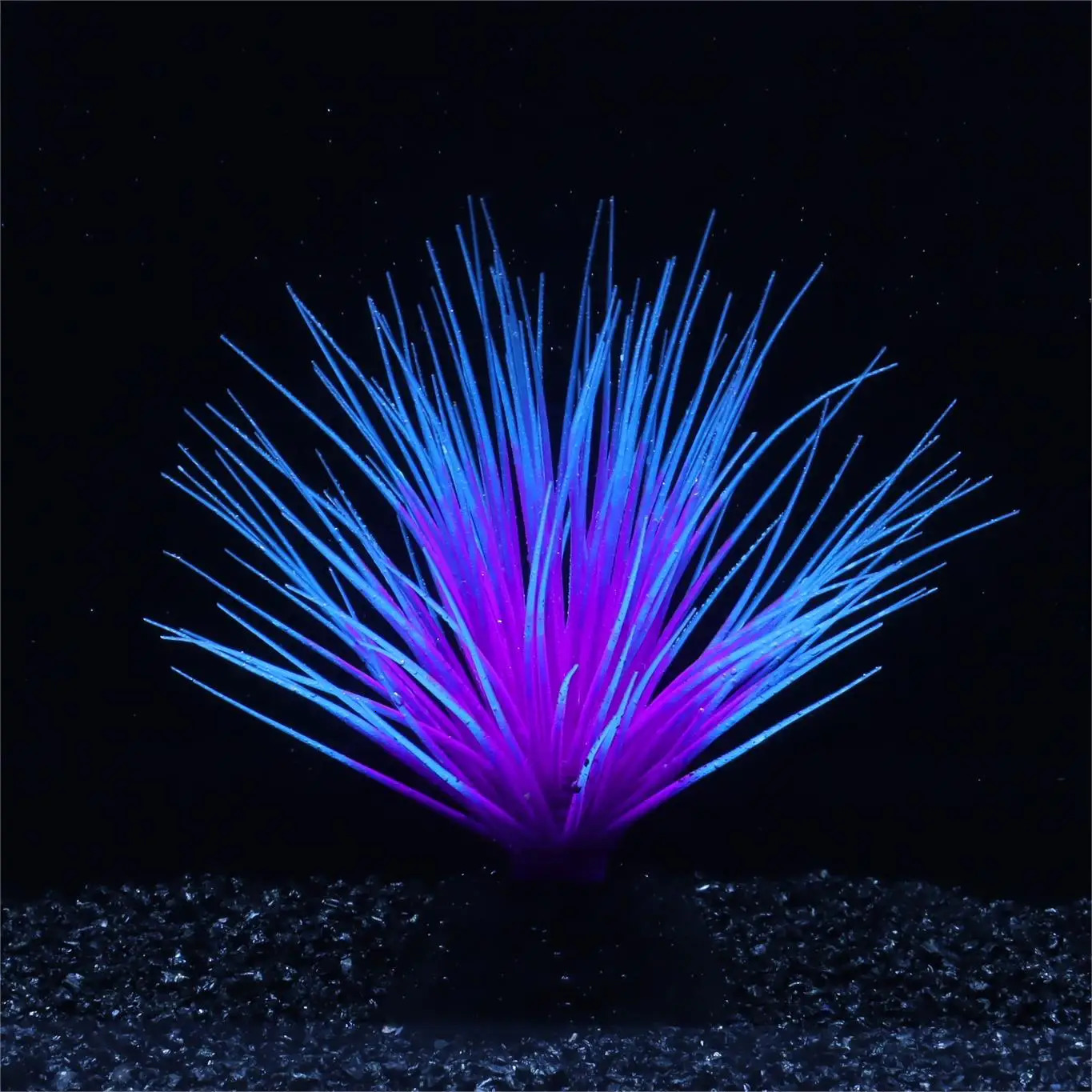 1 pc fluorescent silicone simulated aquatic plant aquarium decoration non-toxic 250604