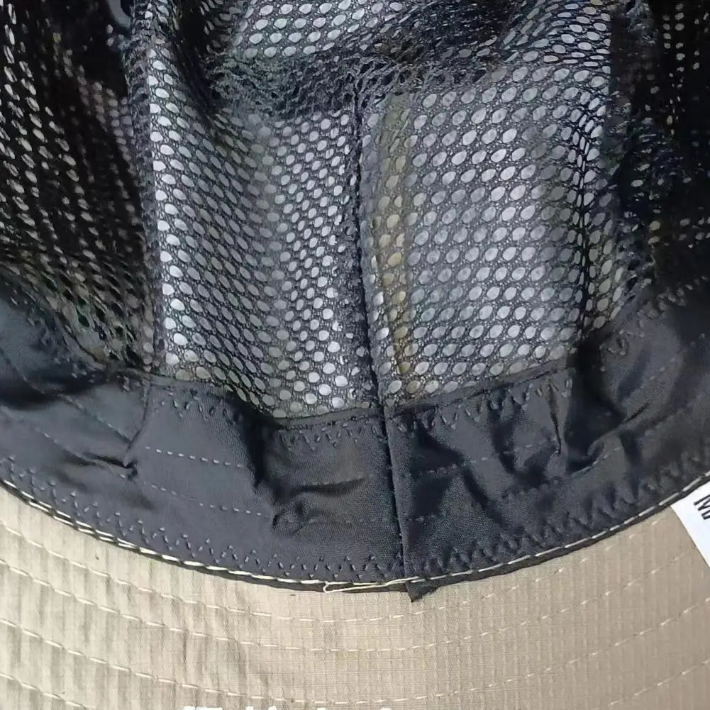 Summer Large Sun Hat Men Women Breathable Fishing Caps Sun UV Protection Mesh Fisherman Hat Hiking Outdoor Beach Cap 250605