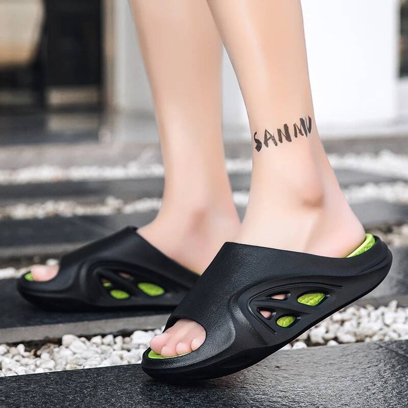 Ddmyoutdoor Shoes For Men Trendy Summer Fashion Soft Soled Slippers Breathable Outdoor Non Slip Beach Casual Sandals Zapatillas Hombre outdoor shoes