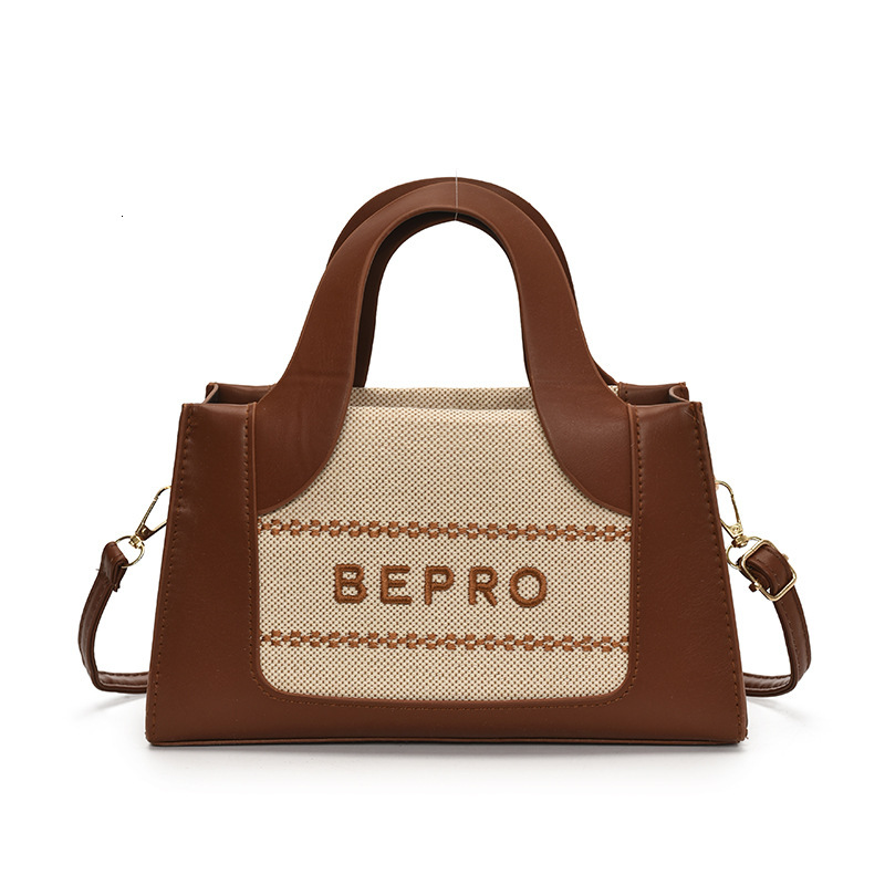 Top brand high-quality new free designer bag 2025 fashion shoulder bag letter printed simple handbag European and American cross-border bag new free d